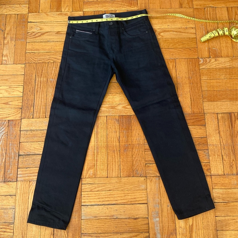 Naked & Famous Denim Jeans Men’s Super Guy Fit Black 32x30.5